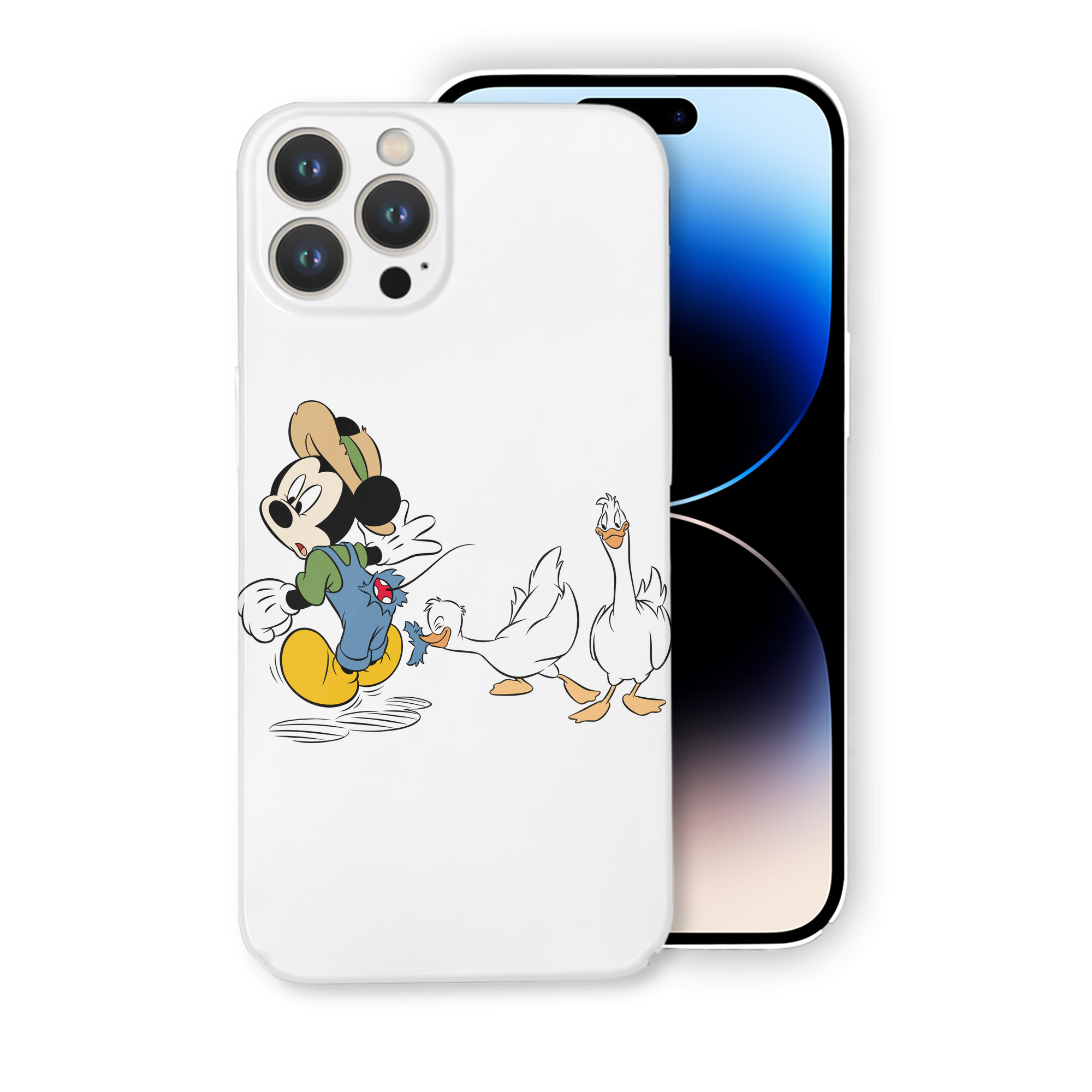 （画像用） ミッキーマウス Mickey Mouse 【iPhone 14シリーズ対応】ハードケース
